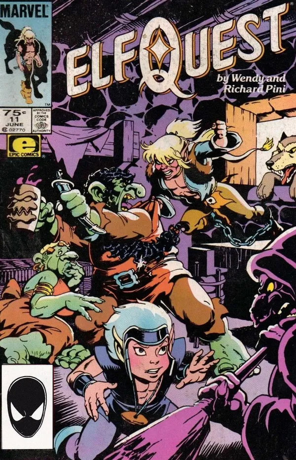 Cover of ElfQuest #11