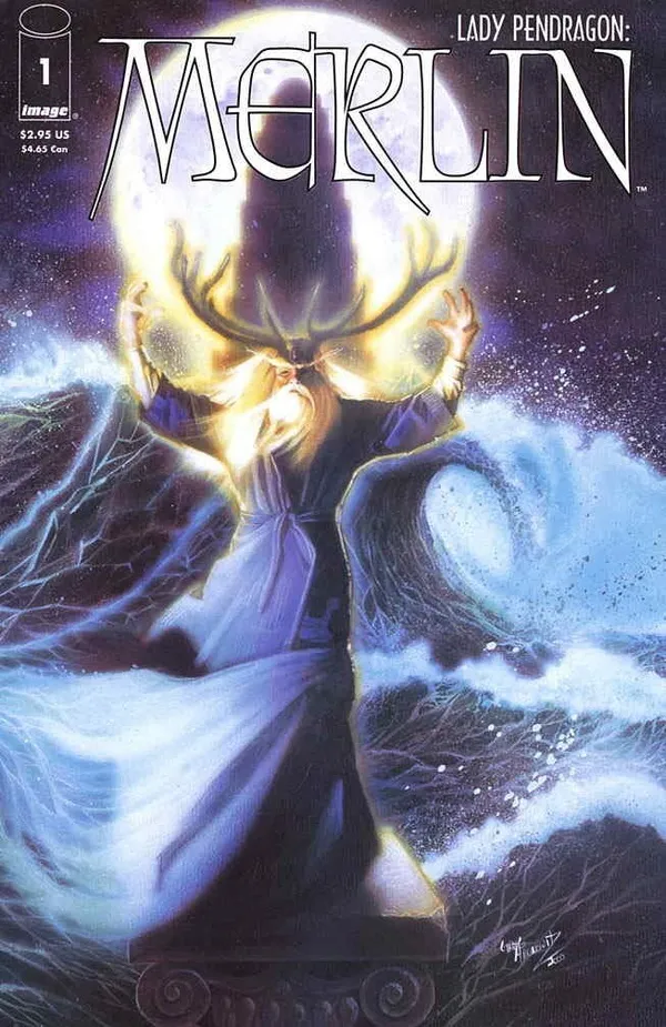 Cover of Lady Pendragon: Merlin #1