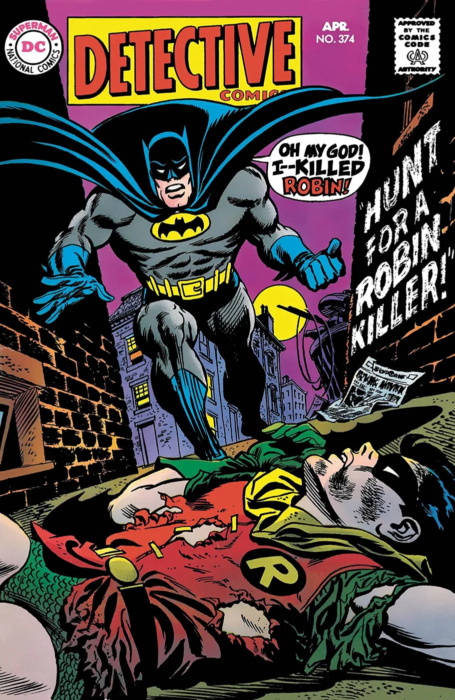 Cover of Detective Comics #374