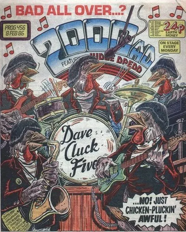 Cover of 2000 AD #456