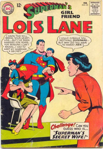 Cover of Superman's Girl Friend, Lois Lane #55