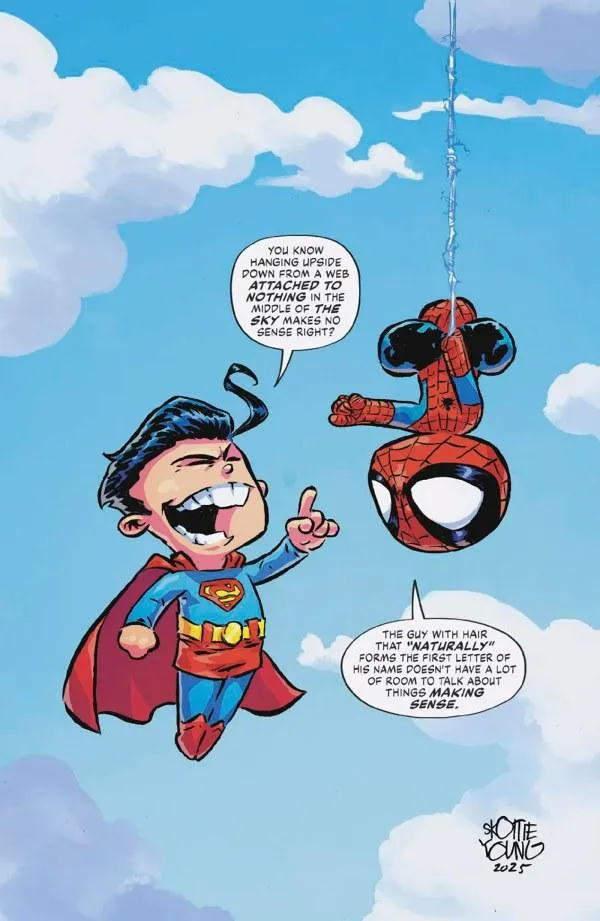 Cover of Marvel / DC: Spider-Man / Superman #1