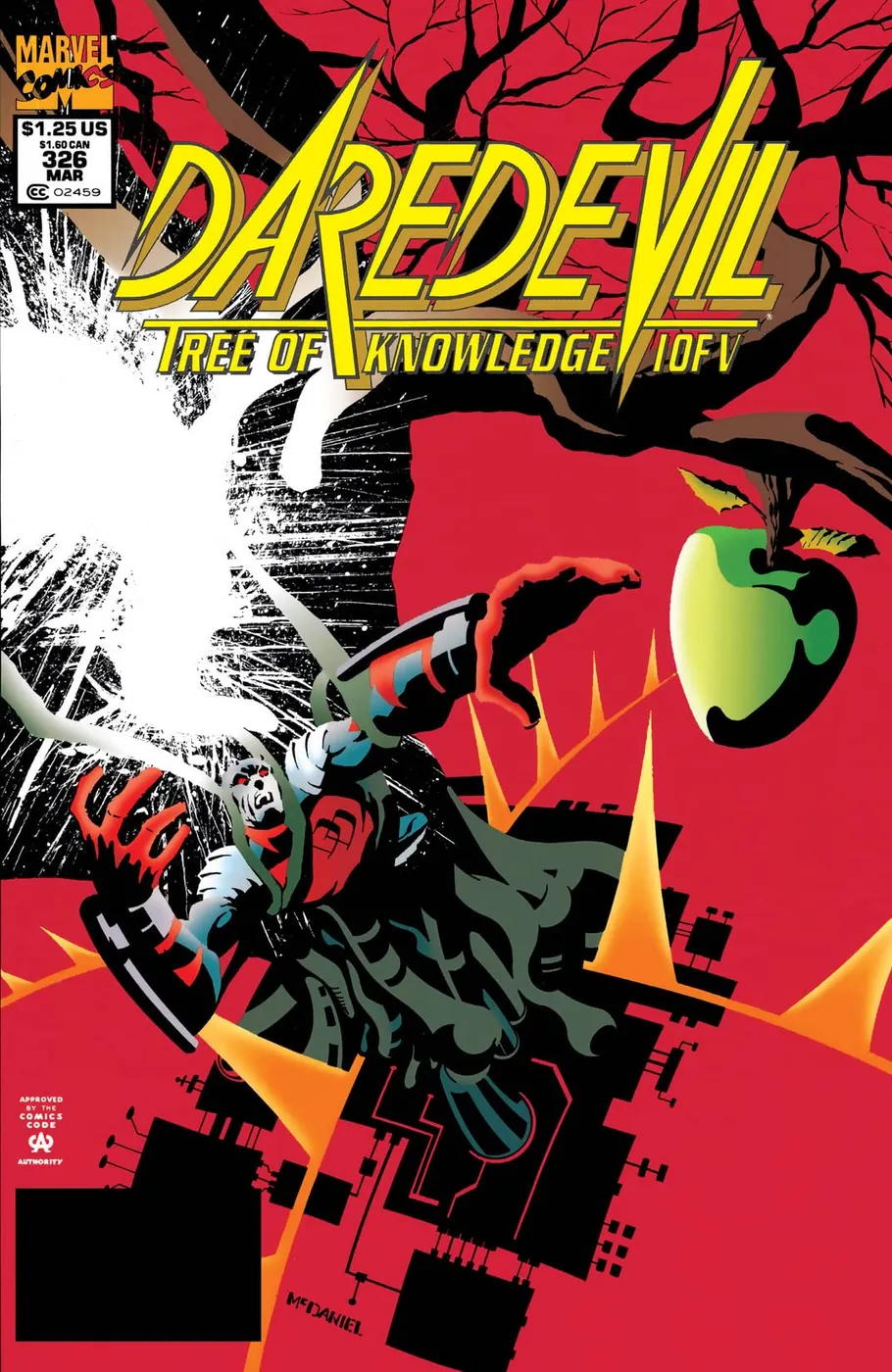 Cover of Daredevil #326