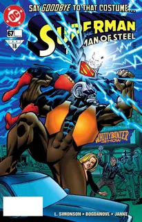 Cover of Superman: The Man of Steel #67