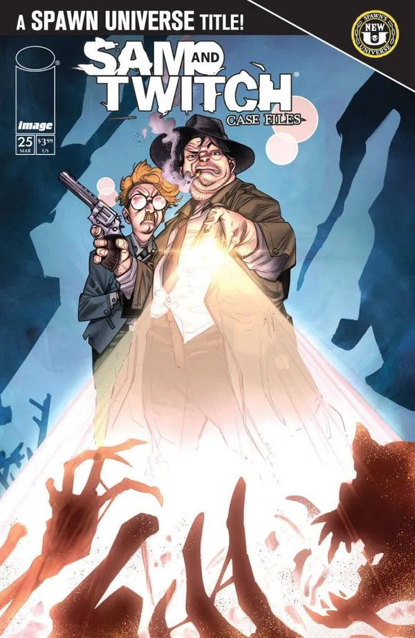 Cover of Sam and Twitch: Case Files #25