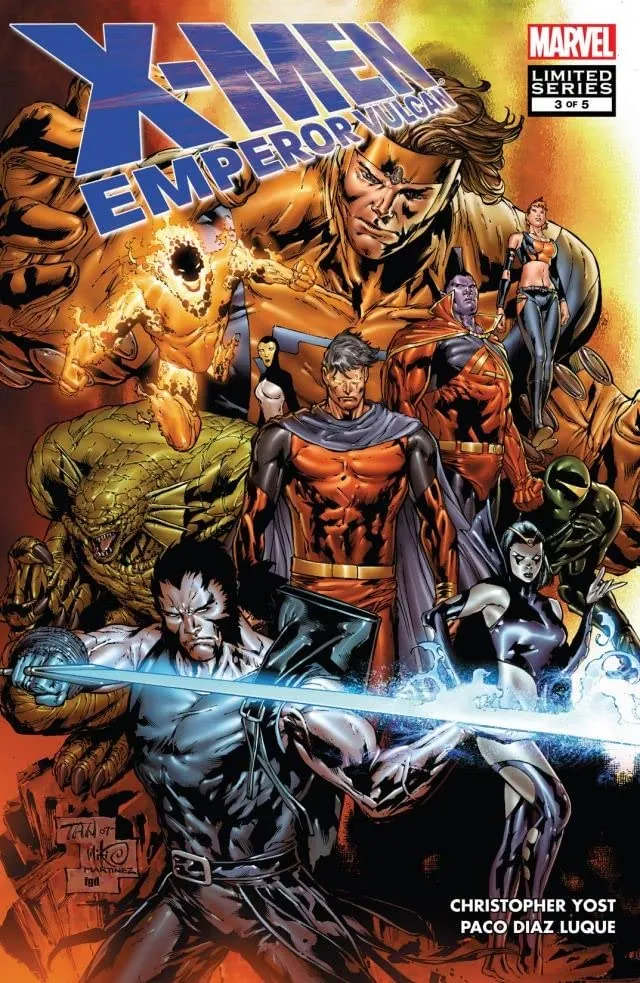 Cover of X-Men: Emperor Vulcan #3