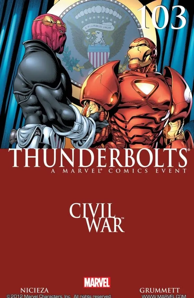 Cover of Thunderbolts #103