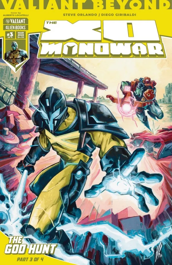 Cover of Valiant Beyond: The X-O Manowar: The God Hunt #3
