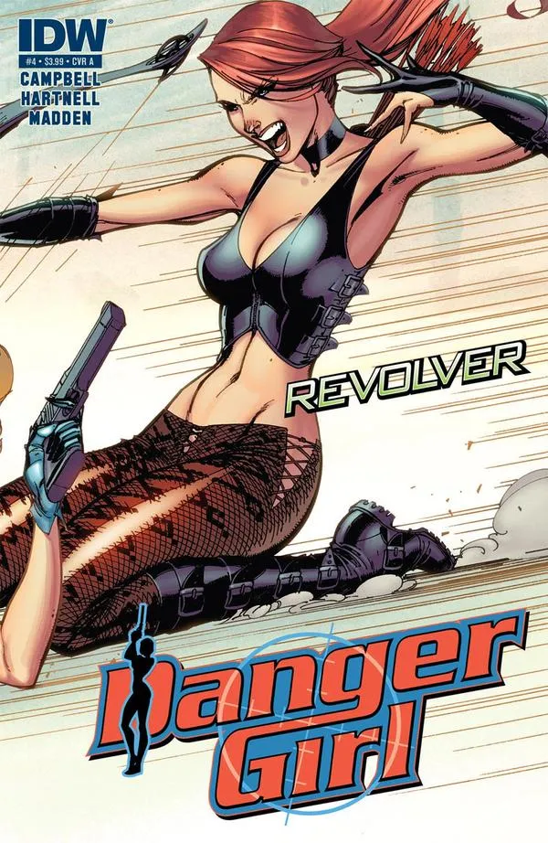 Cover of Danger Girl: Revolver #4