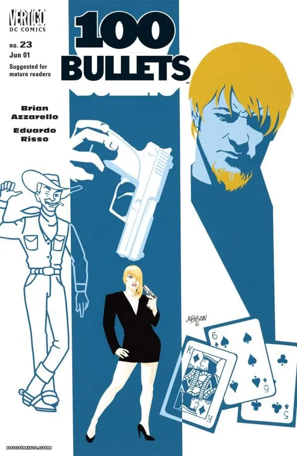 Cover of 100 Bullets #23