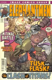 Cover of Elephantmen #17
