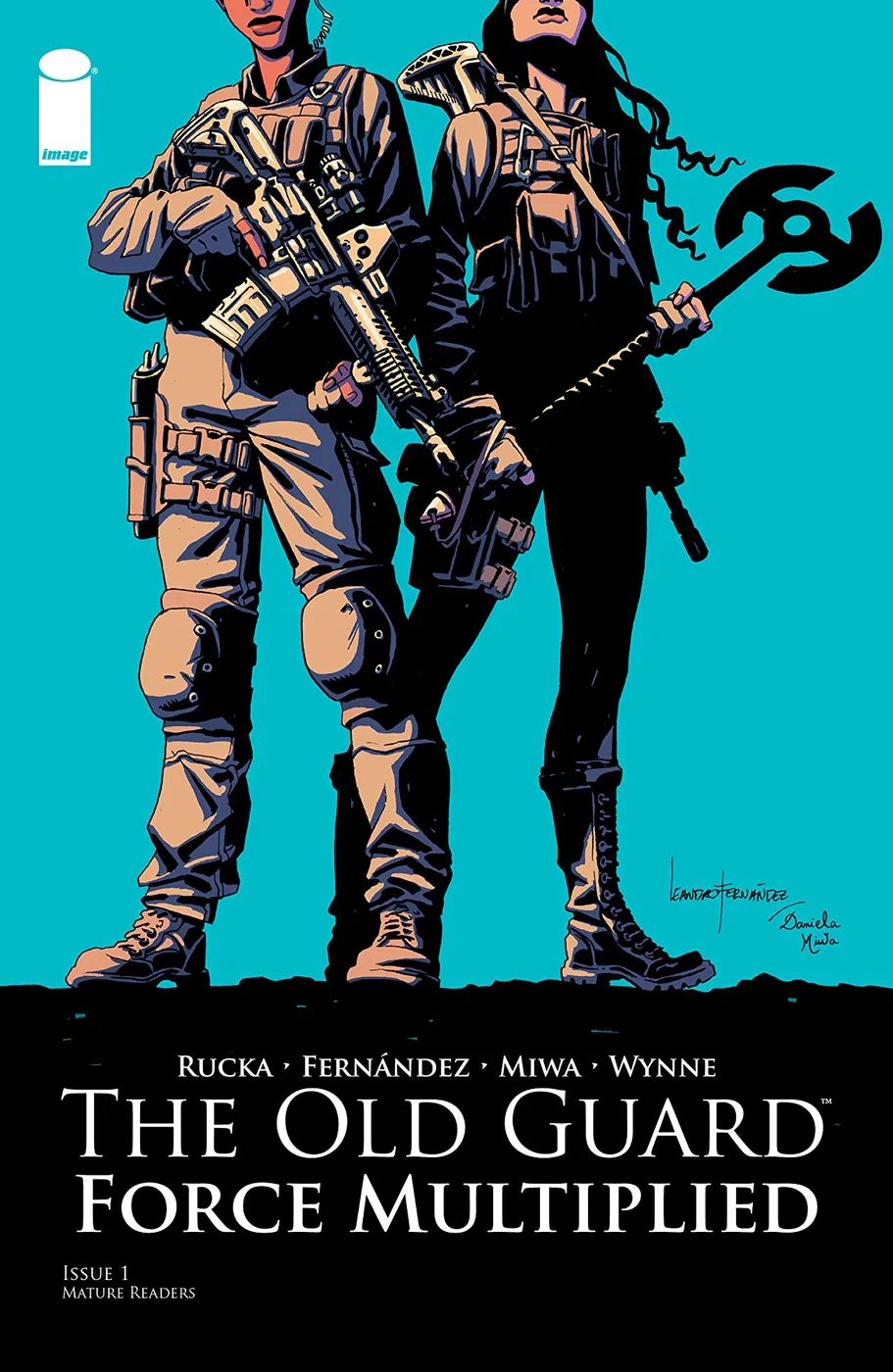 Cover of The Old Guard Chapter Two: Force Multiplied #1