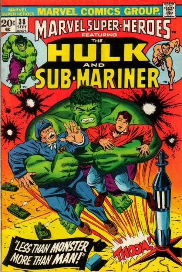 Cover of Marvel Super-Heroes #38