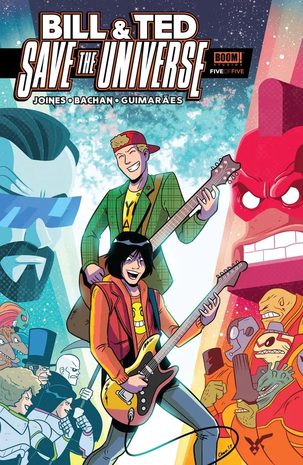 Cover of Bill & Ted Save the Universe #5