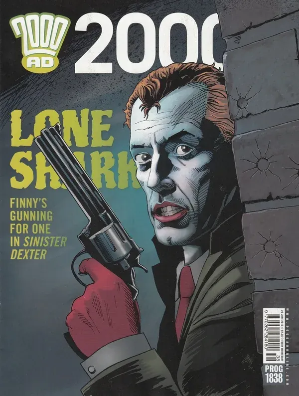 Cover of 2000 AD #1838