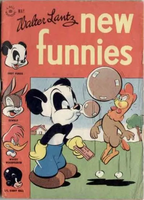 Cover of Walter Lantz New Funnies #123
