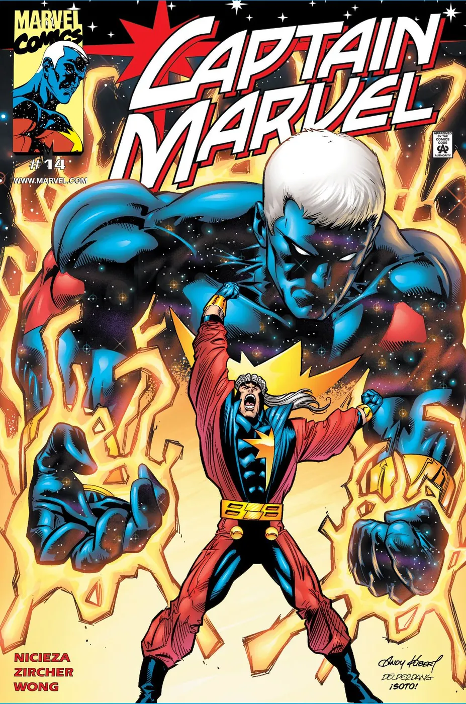 Cover of Captain Marvel #14