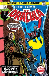 Cover of Tomb of Dracula #34