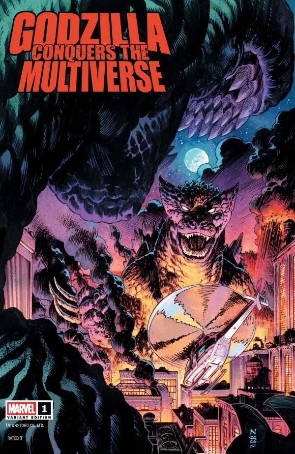 Cover of Godzilla Conquers the Multiverse #1