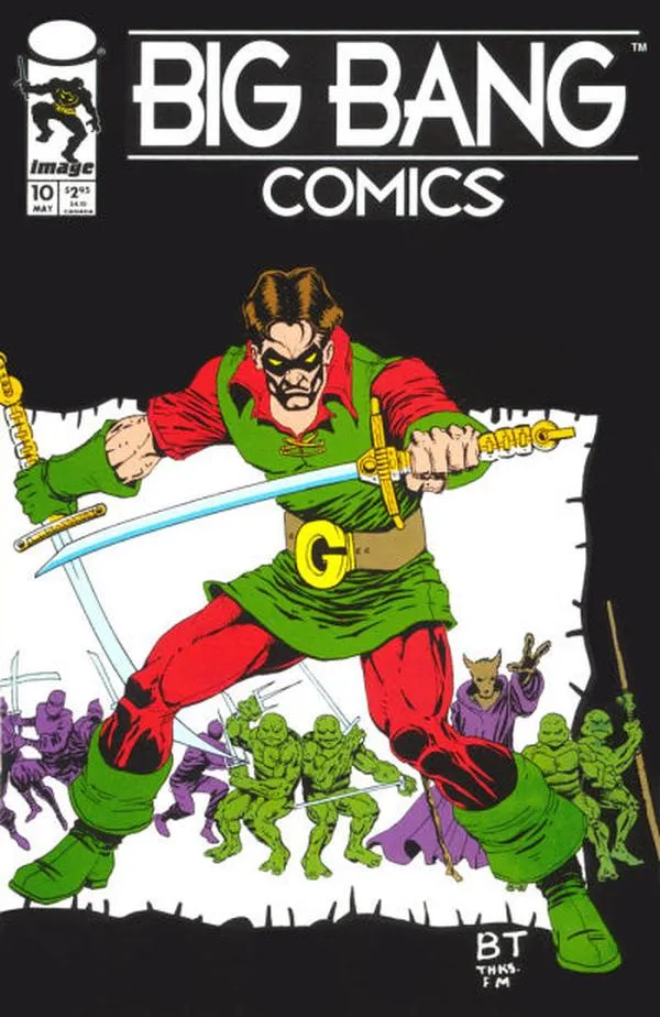 Cover of Big Bang Comics #10