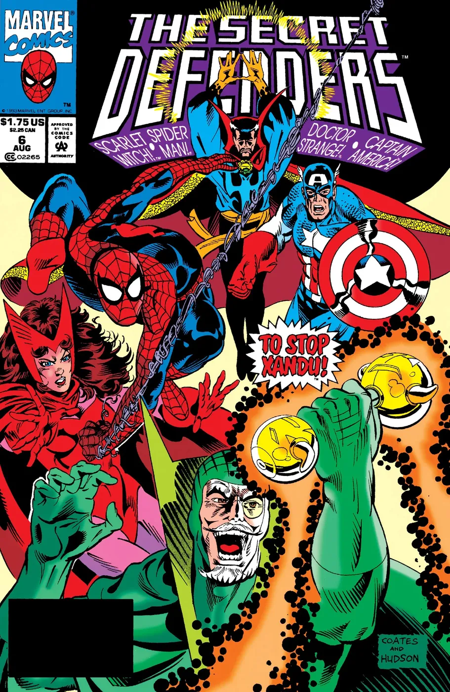Cover of The Secret Defenders #6