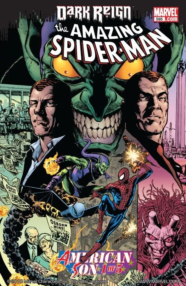 Cover of The Amazing Spider-Man #595