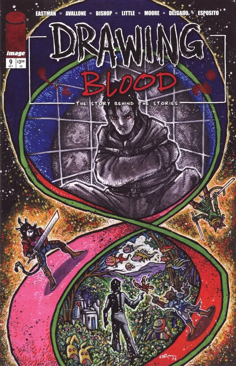 Cover of Drawing Blood #9