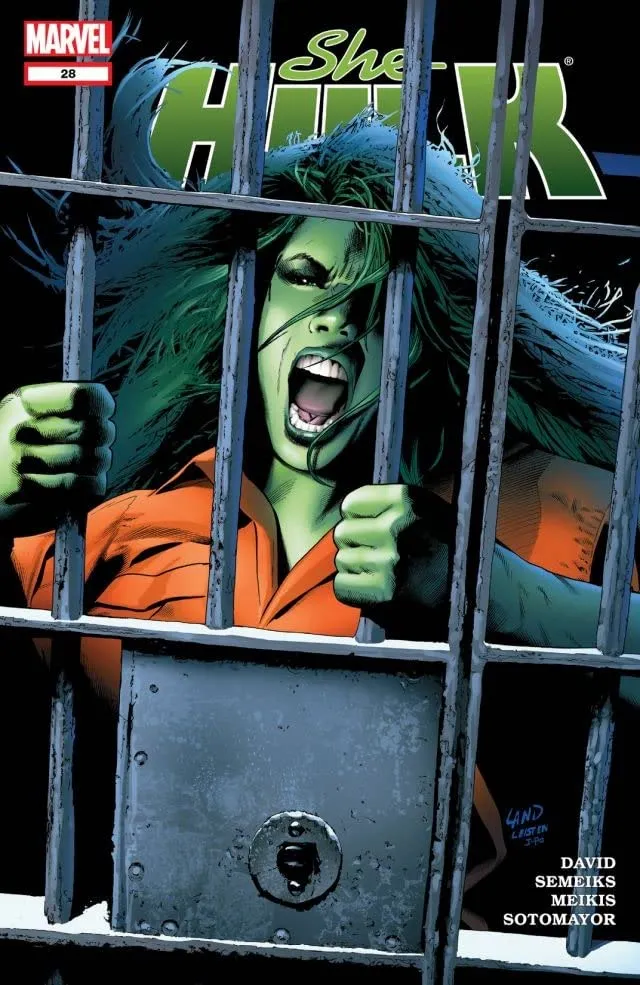 Cover of She-Hulk #28
