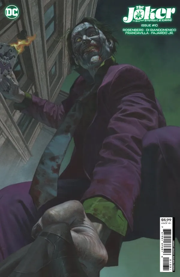 Cover of The Joker: The Man Who Stopped Laughing #10