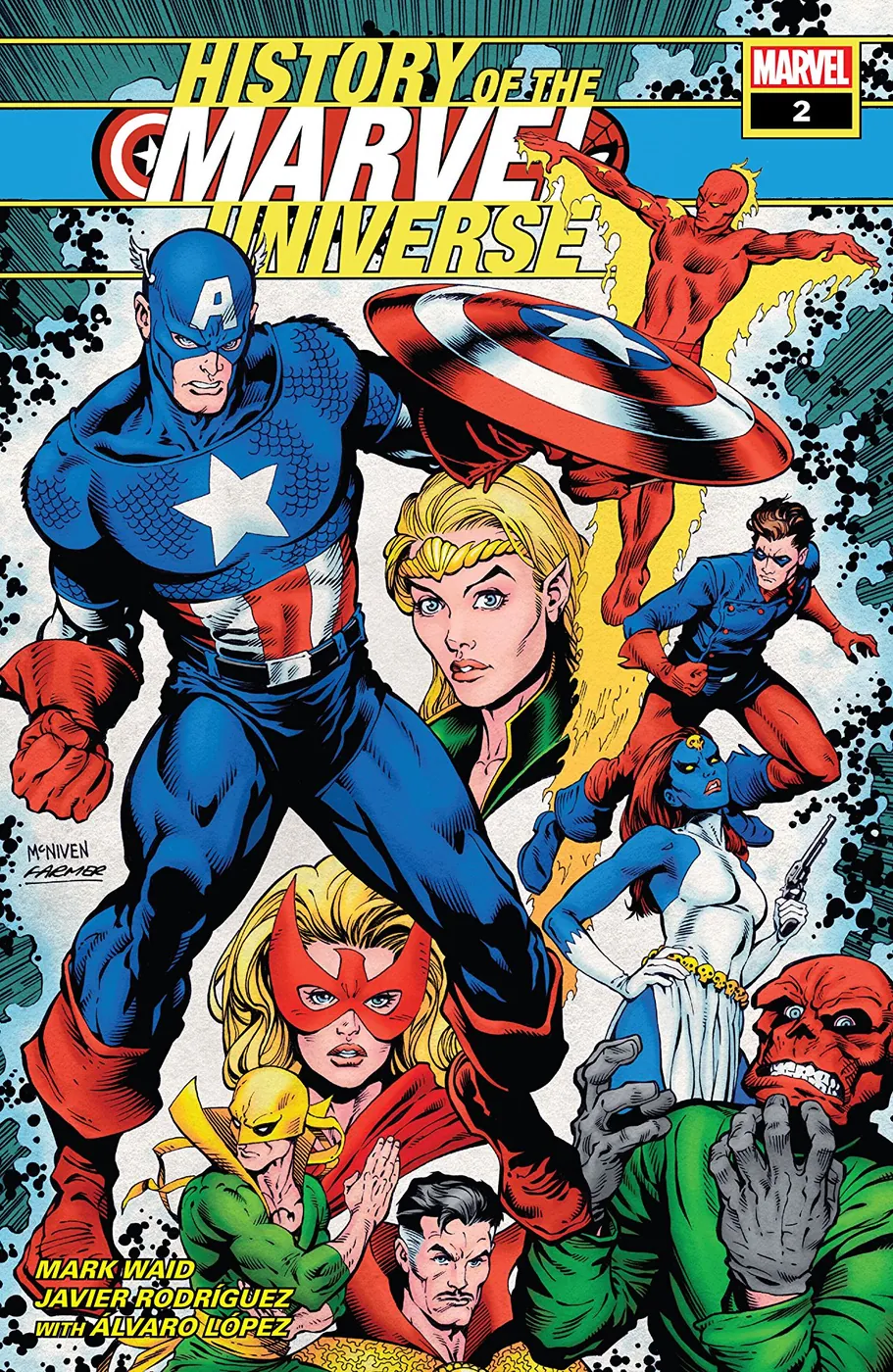 Cover of History of the Marvel Universe #2