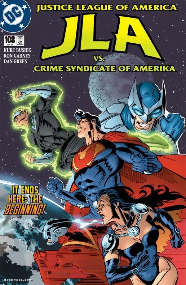 Cover of JLA #108