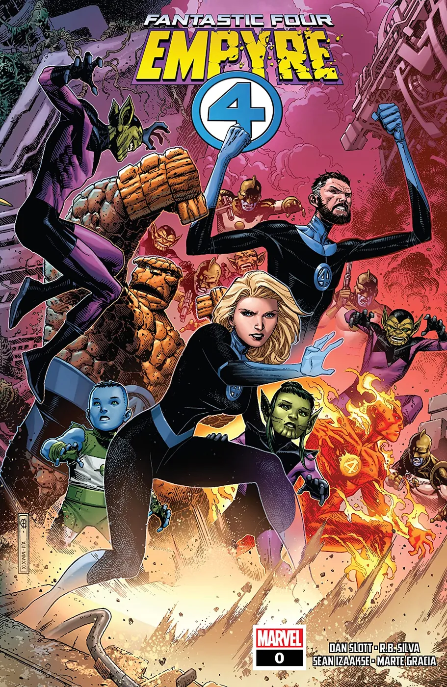 Cover of Empyre: Fantastic Four #0