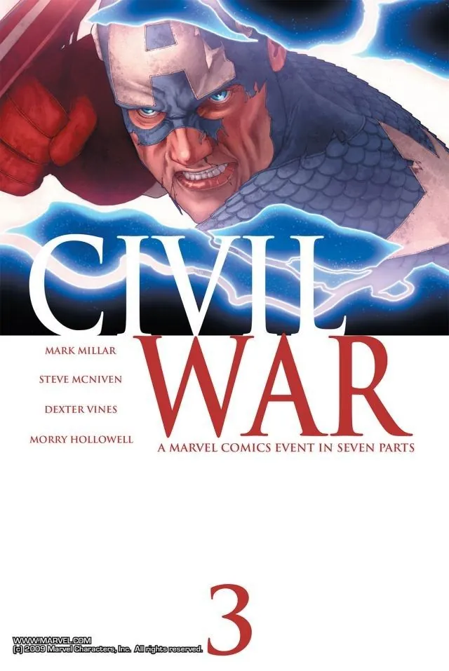 Cover of Civil War #3