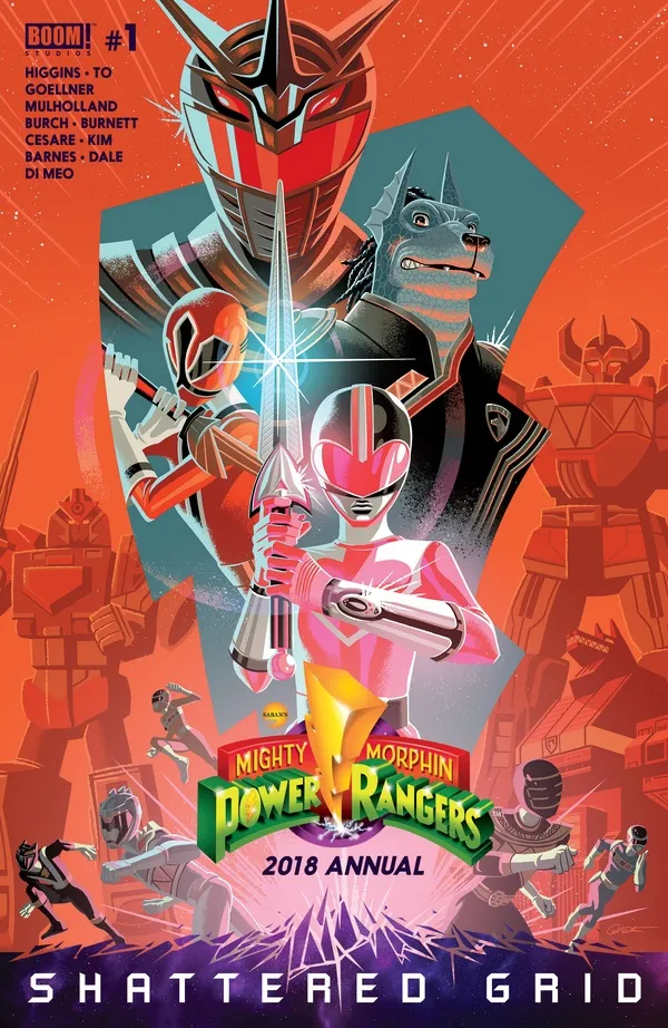 Cover of Mighty Morphin Power Rangers 2018 Annual #1