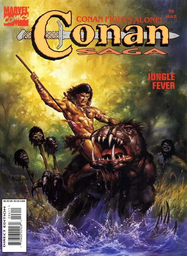 Cover of Conan Saga #96
