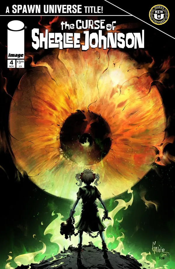 Cover of The Curse of Sherlee Johnson #4