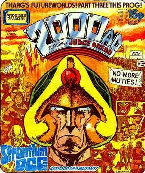 Cover of 2000 AD #202
