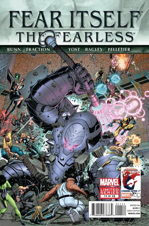 Cover of Fear Itself: The Fearless #11