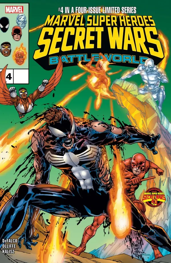 Cover of Marvel Super Heroes Secret Wars: Battleworld #4