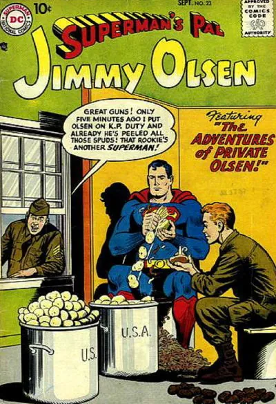 Cover of Superman's Pal, Jimmy Olsen #23