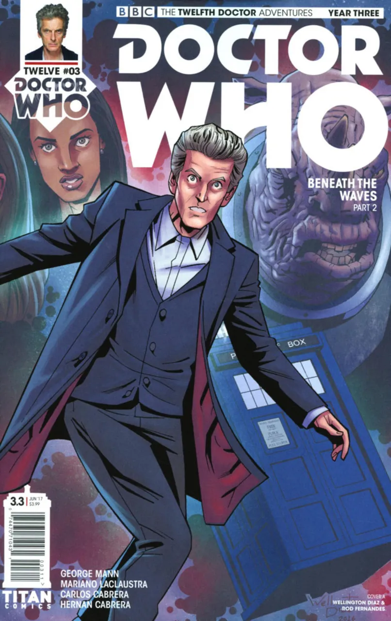 Cover of Doctor Who: The Twelfth Doctor, Year Three #3