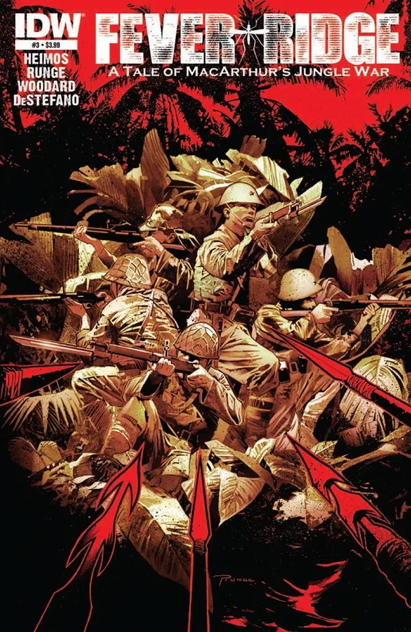 Cover of Fever Ridge: A Tale of MacArthur's Jungle War #3