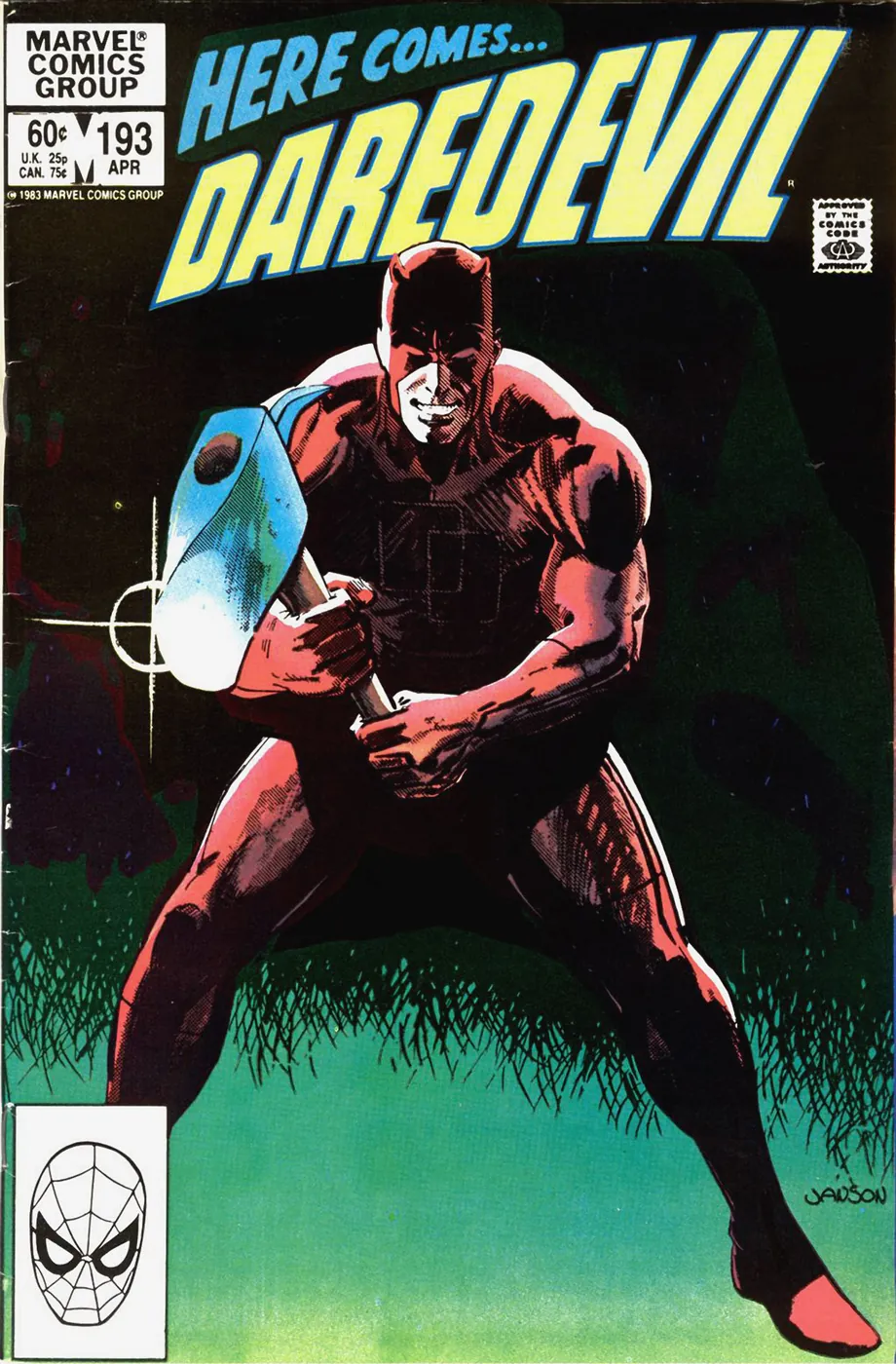 Cover of Daredevil #193