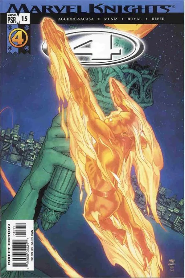 Cover of Marvel Knights 4 #15