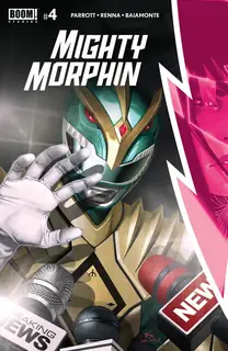 Cover of Mighty Morphin #4