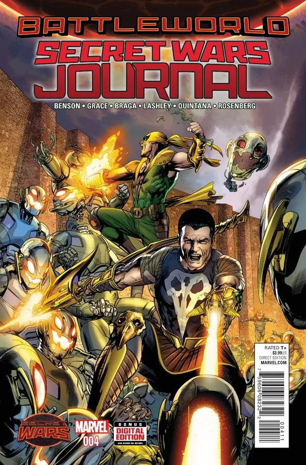 Cover of Secret Wars Journal #4