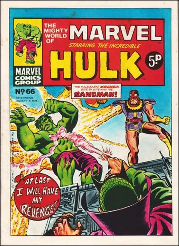 Cover of The Mighty World of Marvel #66