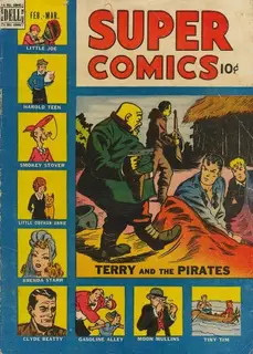 Cover of Super Comics #121