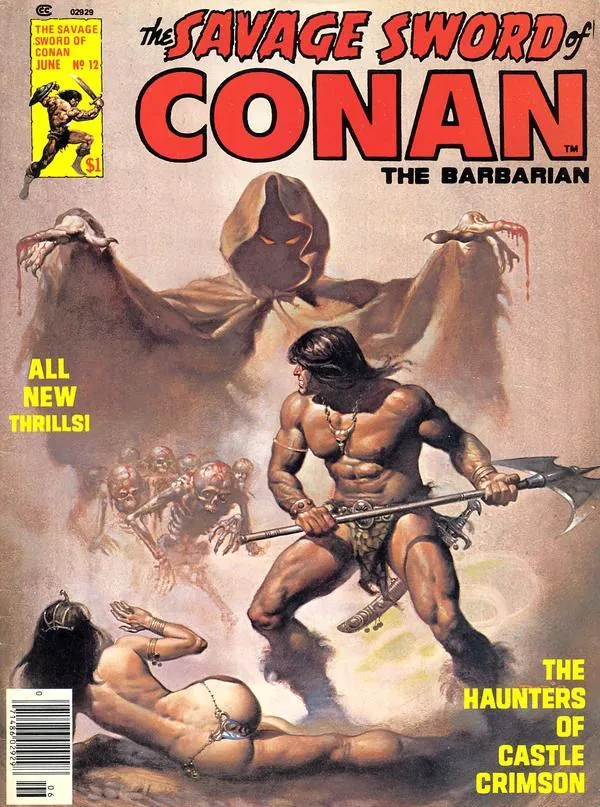 Cover of The Savage Sword of Conan #12