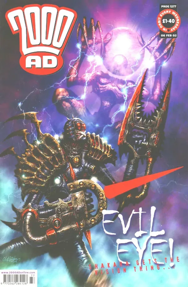 Cover of 2000 AD #1277